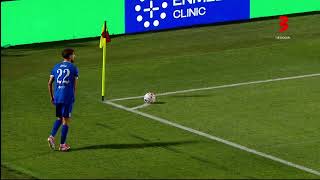 UEFA Conference League. N. Turdic goal (Dinamo Tbilisi 1:0 Zalgiris)