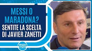 MESSI O MARADONA? Sentite Zanetti alla presentazione del charity show di piazza Plebiscito!  👀