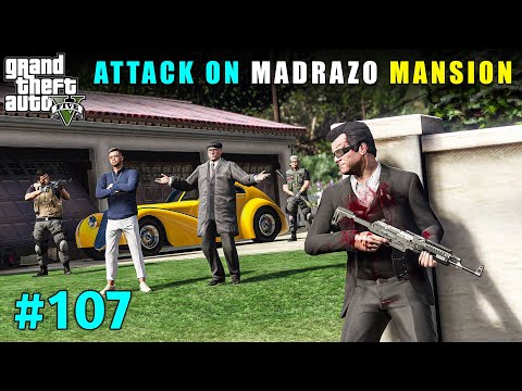 Attack On Madrazo's Mansion | Gta V Gameplay