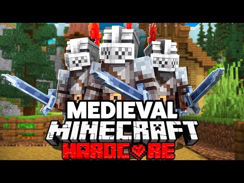 100 Jugadores Simulan Civilizaciones Medievales en Minecraft...