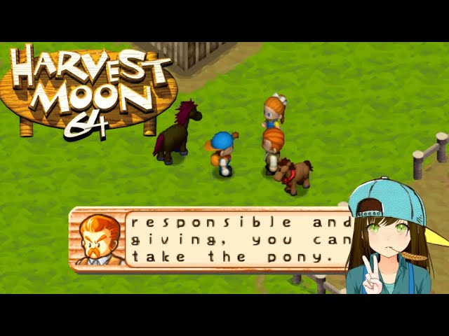 Harvest Moon 64 - Obtaining a horse Episode 3