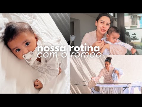 NOSSA ROTINA REAL AGORA COM O BEBÊ!