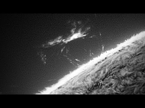 I Took this Video of the SUN Through my Telescope!