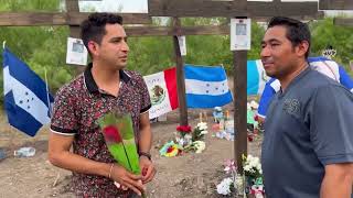 Quintana Road lugar donde el camión dejó abandonados a los inmigrantes que fallecieron lastimosament
