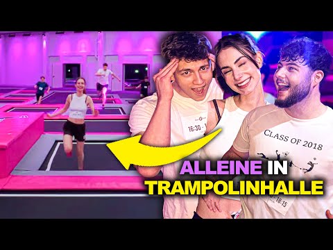 TRAMPOLIN COMEBACK 🔥 Trampolinhalle mit der Gang (VLOG)