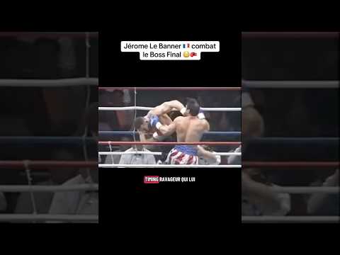 Jérôme Le Banner 🇫🇷 combat le Boss Final 😳🥊 #kickboxing #glorykickboxing