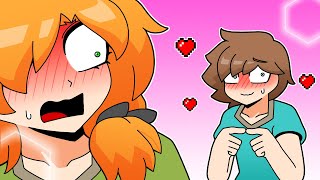 스티브의 애정표현 - Steve's expression of affection | Minecraft anime