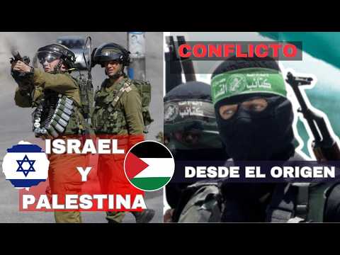 Inicio del CONFLICTO Israel y Palestina que NUNCA acabará