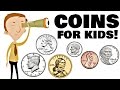 Identifying U.S. Coins for Kids