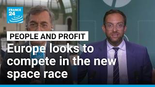 YouTube video thumbnail: Macron Calls for 'Shared Governance' of Space at Paris Summit