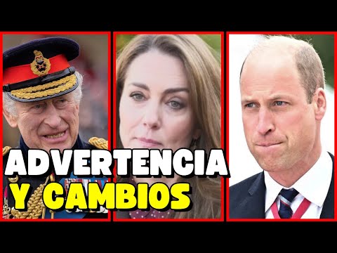 DURA ADVERTENCIA y CAMBIOS en NAVIDAD de Carlos a Guillermo por Kate Middleton