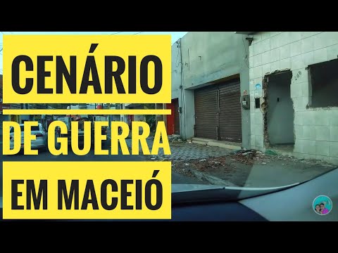 Bairros de Maceió estão afundando: Veja a situação de bairros que foram interditados