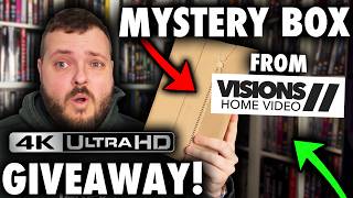 MYSTERY BOX from Visions Home Video - 4K BLU-RAY GIVEAWAY!!