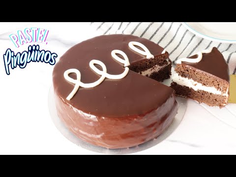 Pastel Pingüino de Chocolate (LOW CARB)