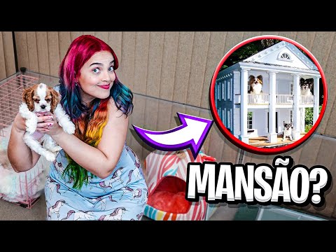 A NOVA MANSÃO DA ANGEL - ELA GOSTOU?