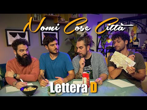 NOMI COSE CITTÀ - Lettera D