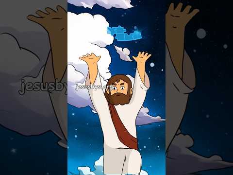 Jesus Rebuilds the Sun with Humanity’s Hope ☀️🧩 #jesus #jesusbys #jbys