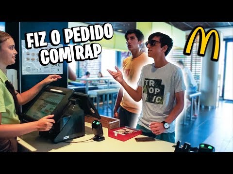 PEDINDO MCDONALD'S COM RAP