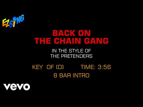 The Pretenders – Back On The Chain Gang (Karaoke)