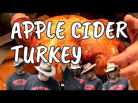 Our famous Apple Cider Turkey recipe is back!