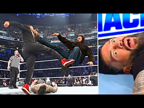 Drew McIntyre Launch Attack on Roman Reigns - WWE Smackdown 2024, Drew McIntyre Against OG Bloodline