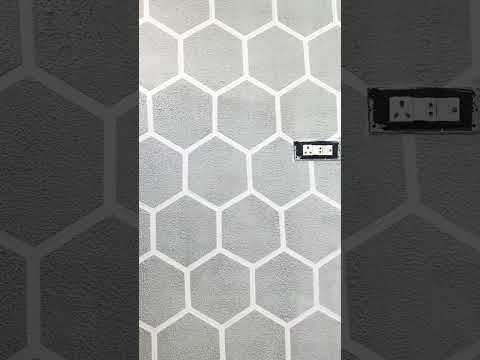 Masking tape dijain art #artist #home #wallpaper #construction