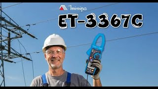 MINIPA ET- 3367C - Garra amperímetro profissional com ótimos recursos