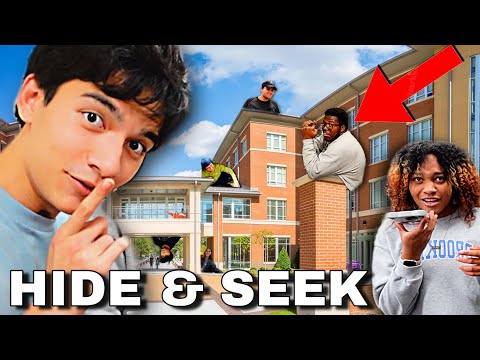 PLAYING HIDE & SEEK IN COLLEGE!