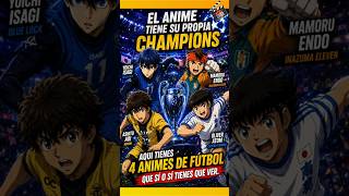 Anime sobre futbol o soccer que no tiene que ver si o si #bluelock #capitántsubasa #inazumaeleven