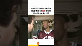 Kobe Bryant’s high school rival thought they can beat him and this is his reaction, 1996