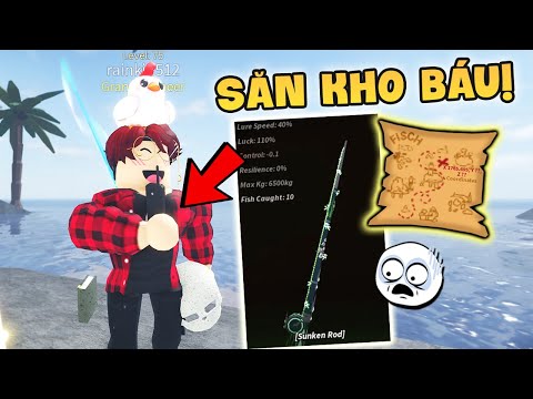 SĂN KHO BÁU Cực Khó Trong Cập Nhật Mới Bùng Nổ Của Fisch! - Roblox