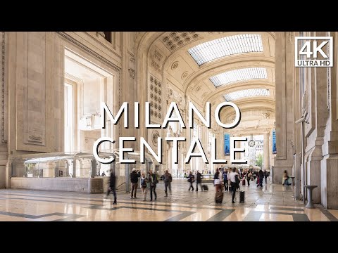 Milano Centrale, Italy's Largest Train Station [4K] Walking Tour