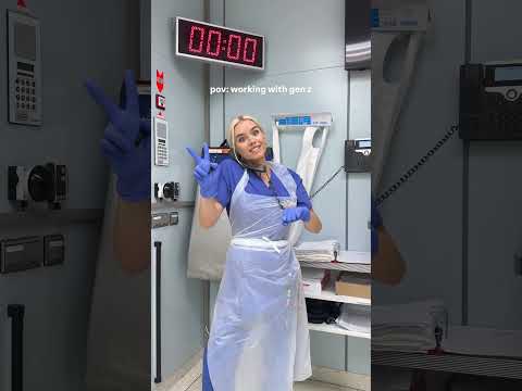 Tag your gen z co worker  #genz #nurse #hospital #coworker #funny #shorts #skim