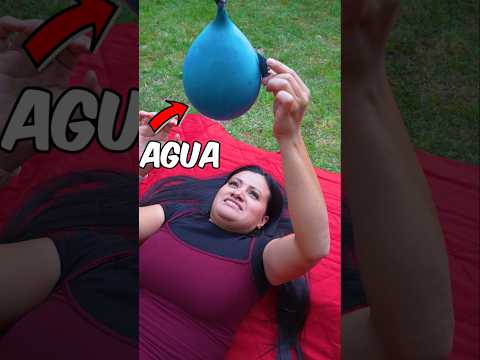 El Globo con Agua ๐ #shorts