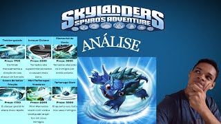 Skylanders ANALISE  das habilidade : Warnado