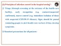 Infection Control and Quarantine Measures