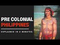 Pre-Colonial Philippine History Concepts