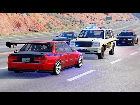 BeamNG.Drive - Extreme Head-On Collision Car Crashes #7