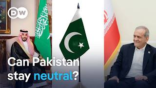 YouTube video thumbnail: Pakistan's Risky Double Role: Defending Saudi Arabia, Mediating With Iran