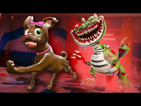 PIANOSAURUS IS CHASING ME (*Poppy Playtime Chapter 4*)