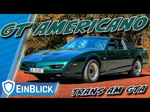 BESTES Coupé seiner Zeit? Pontiac Firebird Trans AM GTA (1992) - Mehr als KITT & eine Baby-Corvette