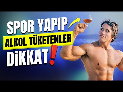 ALKOLÜN KAS GELİŞİMİNE ZARARLARI | SPOR YAPIP ALKOL TÜKETENLER DİKKAT!