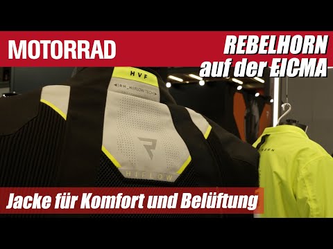 Rebelhorn Hiflow V: Die ultimative Motorradjacke für Komfort und Belüftung | Coffee Stop EICMA 2024