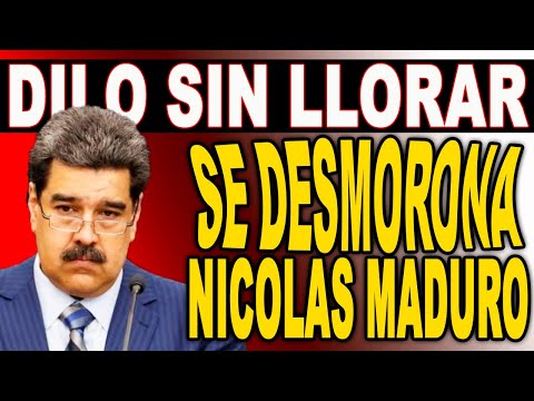 AHORA DILO SIN LLORAR MADURO SE DESMORONA CRISIS EN PLENO PROGRAMA LE CUESTA MUY CARO