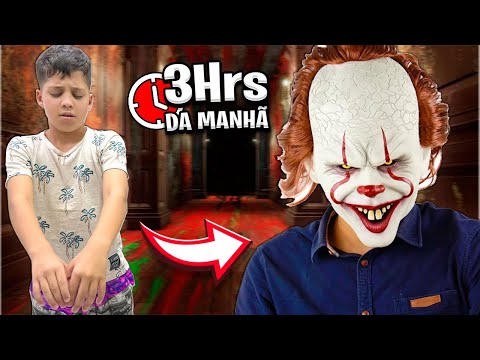 PALHAÇO ASSUSTADOR INVADIU MINHA CASA E FEZ ISSO COM O DANIN
