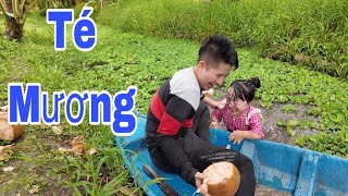Ut Mini Bất Ngờ Bị Té Mương Bá Đạo Và Bắt Được Thau Ốc Siêu To. 