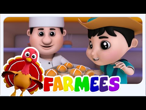 Bánh Thập Tự Nóng | Bài Hát Vần Điệu Có Nhạc Cho Trẻ Em - Farmees