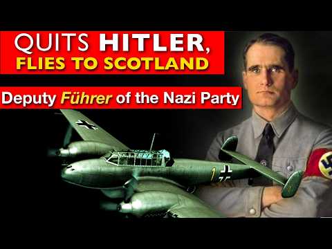 The Nazi Who Betrayed Hitler? Rudolf Hess’s Mysterious Solo Flight!