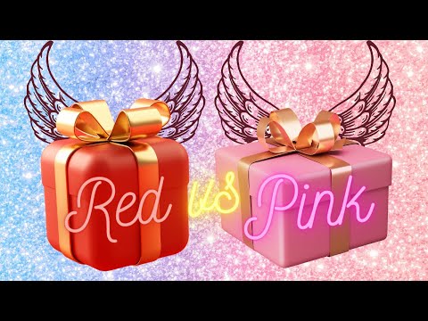 Choose Your Gift Box Red vs Pink | Nail Art | Fashion | Cake,Icecream |#guesskrou