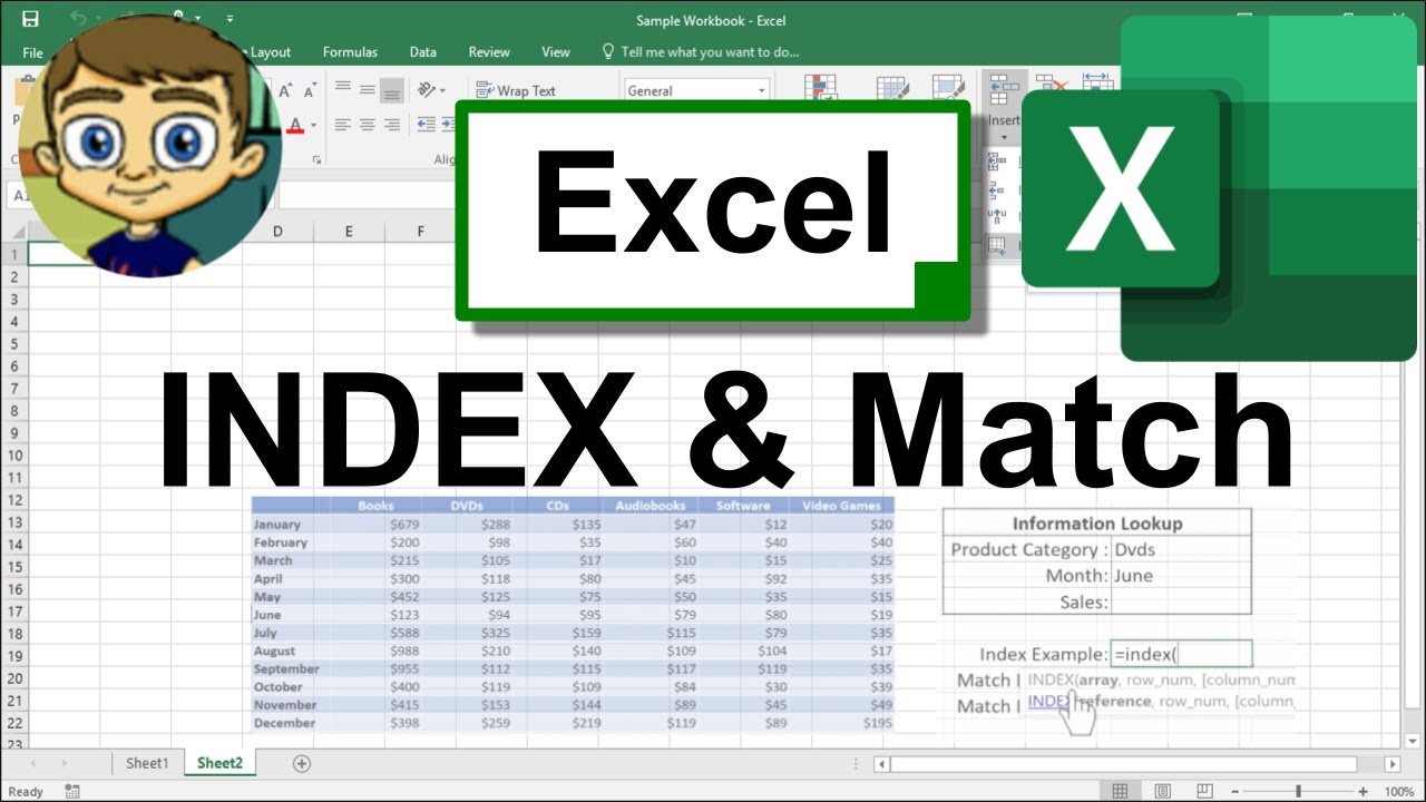 Excel: INDEX and MATCH #77